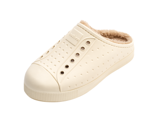 Native Jefferson Cozy Big Kid - Bone White / Bone White / Flax Tan