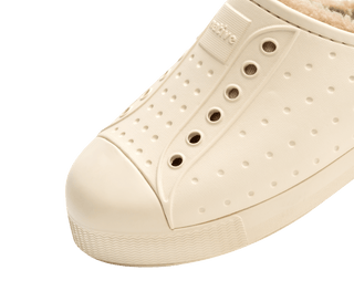 Native Jefferson Cozy Big Kid - Bone White / Bone White / Flax Tan