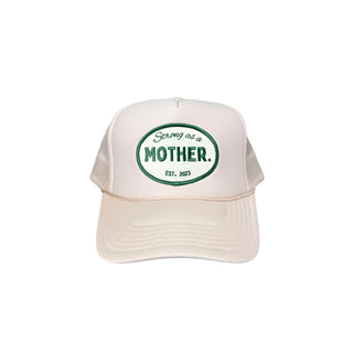 Vintage Mother Canvas Patch Hat - Sand