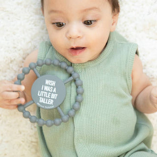 Bella Tunno, Bella Tunno Little Bit Taller Happy Teether - Basically Bows & Bowties