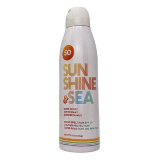 Sunshine & Glitter Sunshine & Sea SPF 50 Sparkle Free Sport Antioxidant Mist