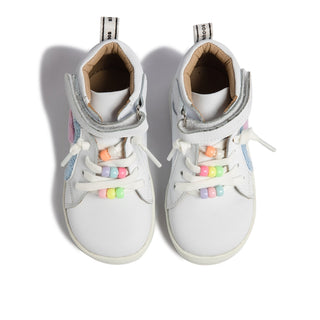 Shooshoos, Shooshoos Wonderwall Kids Leather Sneakers - Basically Bows & Bowties