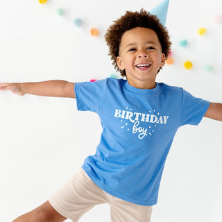 Benny & Ray, Birthday Boy Short Sleeve Tee - Basically Bows & Bowties