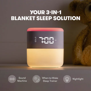 Frida Baby 3-in-1 Sound Machine + When-To-Wake Clock + Nightlight, Frida, cf-type-nursery, cf-vendor-frida, Frida, Frida Baby, Frida Baby Sound Machine + Nightlight, Fridababy, Nightlight, So