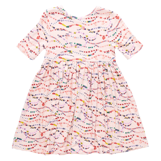 Pink Chicken Girls Bamboo Steph Dress - Friendship Bracelet Era