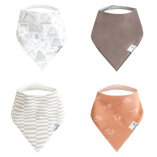 Copper Pearl Gage Bandana Bib Set