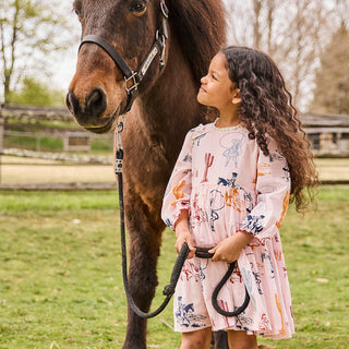 Pink Chicken Girls Charlie Dress - Pink Cowgirls