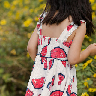 Pink Chicken Girls Sierra Dress - Slice Of Summer, Pink Chicken, cf-size-2y, cf-size-4y, cf-size-5y, cf-size-6y, cf-size-8y, cf-type-dress, cf-vendor-pink-chicken, Pink Chicken, Pink Chicken 