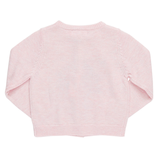 Pink Chicken Girls Maude Sweater - Pink Santa, Pink Chicken, Big Girls Clothing, cf-size-2y, cf-size-4y, cf-size-5y, cf-size-6y, cf-size-7y, cf-type-sweater, cf-vendor-pink-chicken, Christmas