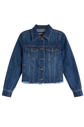 KatieJ NYC Tween Hampton Jacket - Retro Blue