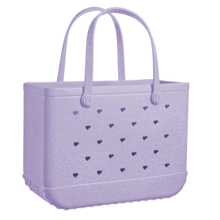 Bogg, Original Bogg® Bag - Heart Shimmer LILAC - Basically Bows & Bowties