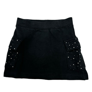 FBZ Black with Studs Cargo Pocket Skirt