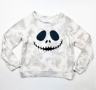 Brokedown Clothing Kid's Jack Skellington Sweatshirt - Tie Dye, Brokedown Clothing, 1st Halloween, Black Cat, Brokedown, Brokedown Clothing, Brokedown Clothing Halloween, Brokedown Clothing M