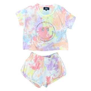 FBZ Multi Color Tie Dye Shorts