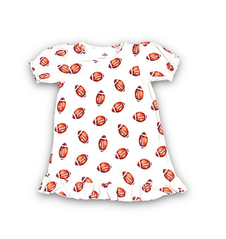 Belle Cher Bamboo Football Dress, Belle Cher, Belle Cher, cf-size-3t, cf-size-4t, cf-size-5t-6t, cf-size-6t-7t, cf-size-7t-8t, cf-type-dress, cf-vendor-belle-cher, Dress, Dresses, Dresses for