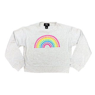 FBZ Neon Rainbow Grey Mist Sweatshirt