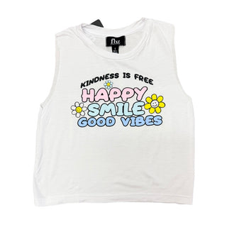 FBZ Kindness is Free White Tank