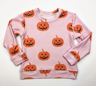 Brokedown Clothing Kid's Jack O Lantern Sweatshirt - Pastel, Brokedown Clothing, 1st Halloween, Brokedown, Brokedown Clothing, Brokedown Clothing Halloween, Brokedown Clothing Mommy & Me, Bro