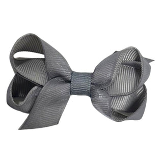 Tiny Overlay Grosgrain Bow on Clippie (30+ Colors), Wee Ones, cf-size-antique-white, cf-size-aqua, cf-size-black, cf-size-blue, cf-size-blue-vapor, cf-size-coral, cf-size-french-blue, cf-size