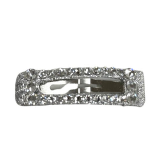 Bari Lynn Swarovski Crystal Snap Clip, Bari Lynn, Bari Lynn, Bari Lynn Aurora Borealis Swarovski Crystal Snap Clip, Bari Lynn Barrette, Bari Lynn Barrettes, Bari Lynn Clear Swarovski Crystal 