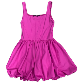 FBZ Fuchsia Sleeveless Bubble Dress, Flowers By Zoe, cf-size-4, cf-size-5, cf-size-large-10-12, cf-type-dresses, cf-vendor-flowers-by-zoe, Dress, Dresses, Dresses for Girls, FBZ, Flowers By Z