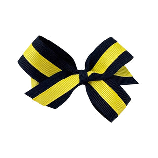 Basically Bows & Bowties Small Grosgrain Layered Hair Bow on Clippie, Basically Bows & Bowties, Alligator Clip Hair Bow, Back to School, Basically Bows & Bowties, cf-type-hair-bow, cf-vendor-