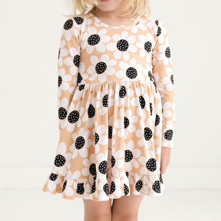 Posh Peanut Reagan L/S Ruffled Twirl Dress, Posh Peanut, Posh Peanut, Posh Peanut Dress, Posh Peanut Retailer Exclusive, Posh Peanut Twirl dess, Posh Peanut Twirl Dress, PP Fall 2023, Reagan,