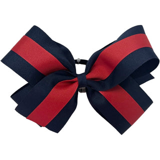 Basically Bows & Bowties X-Large Grosgrain Layered Ponytail Hair Bow, Basically Bows & Bowties, Back to School, Basically Bows & Bowties, cf-type-hair-bow, cf-vendor-basically-bows-&-bowties,