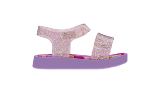 Mini Melissa Jump Sandal BB - Glitter Lilac