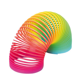 Keycraft Rainbow Plastic Spring, Keycraft, cf-type-toy, cf-vendor-keycraft, Fidget toy, Plastic Spring, Rainbow, Rainbows, Slinky, Spring Toy, Toy, Toys, Toy - Basically Bows & Bowties