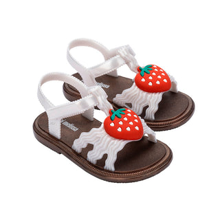 Mini Melissa Hip Sandal - Strawberry