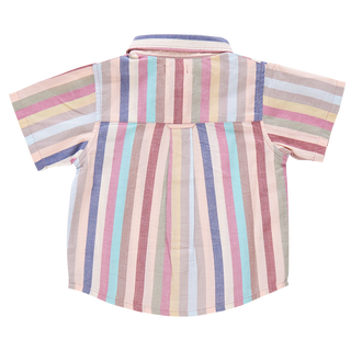 Blue Rooster Boys Jack Shirt - Multi Vintage Stripe