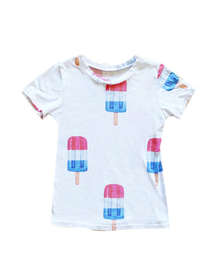 Brokedown Clothing Kid's Patriotic Popsicle Tee, Brokedown Clothing, 4th of July, 4th of July Shirt, Brokedown Clothing, Brokedown Clothing Kid's Popsicle Tee, Brokedown Clothing Popsicle Tee