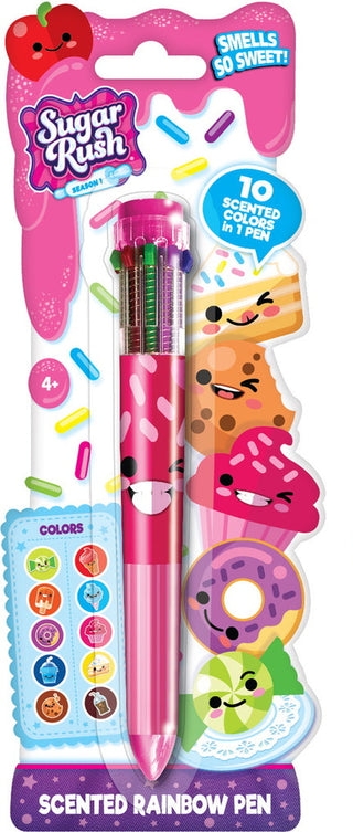 Pink Schylling Sugar Rush Scented Rainbow Pen