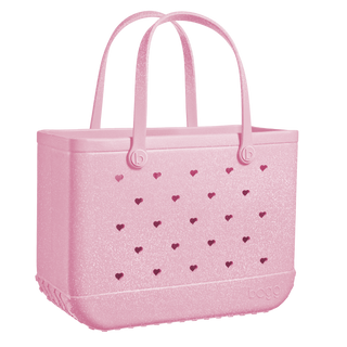 Original Bogg® Bag - Heart Shimmer BUBBLEGUM