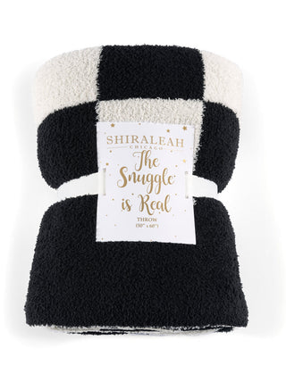 Shiraleah Tanner Throw - Black, Shiraleah, Blanket, cf-type-throw-blanket, cf-vendor-shiraleah, Shiraleah, Throw, Throw Blanket, Throw Blanket - Basically Bows & Bowties