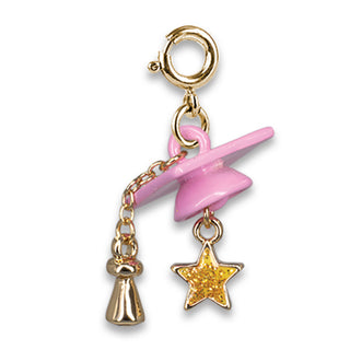 Charm It! Gold Graduation Cap Charm, Charm It!, Charm Bracelet, Charm It Charms, Charm It!, Charms, Graduation, Graduation Cap, High Intencity, Promotion, Charms & Pendants - Basically Bows &