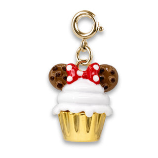 Charm It! Gold Minnie Cupcake Charm, Charm It!, cf-type-charms-&-pendants, cf-vendor-charm-it, Charm Bracelet, Charm It Charms, Charm It!, Charms, Disney, Disney Charm, Gold Minnie Cupcake, H