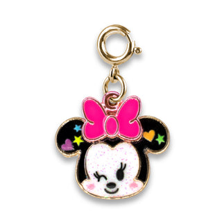 Charm It! Gold Glitter Minnie Charm, Charm It!, cf-type-charms-&-pendants, cf-vendor-charm-it, Charm Bracelet, Charm It Charms, Charm It!, Charms, Disney, Disney Charm, High Intencity, Minnie