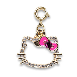 Charm It! Gold Hello Kitty Silhouette Charm, Charm It!, cf-type-charms-&-pendants, cf-vendor-charm-it, Charm Bracelet, Charm It Charms, Charm It!, Charm It! Bracelet, Charm It! Hello Kitty, C