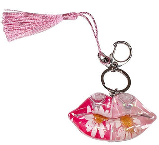 Streamline Sweet Lips Gloss Keyring w/ Tassel Raspberry Vanilla