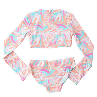 Shade Critters Cropped Rashguard Set - Tutti Fruity