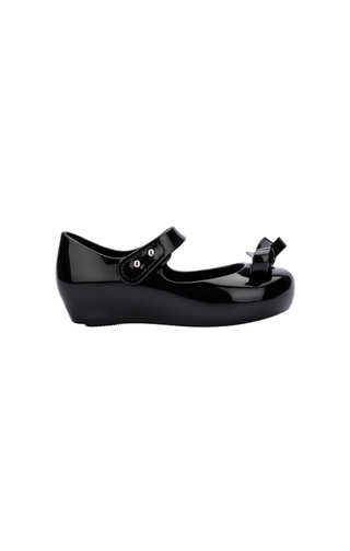 Mini Melissa Ultragirl Bow - Black, Mini Melissa, Black, Bow Shoes, cf-size-10, cf-size-11, cf-size-5, cf-size-7, cf-size-8, cf-size-9, cf-type-girls-shoes, cf-vendor-mini-melissa, Dress Shoe