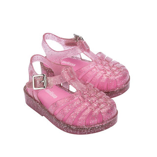 Mini Melissa Possession Shiny BB - Pink Glitter Silver, Grendene, cf-size-10, cf-size-5, cf-size-7, cf-size-8, cf-size-9, cf-type-shoes, cf-vendor-grendene, Glitter Clear Silver, Glitter Jell