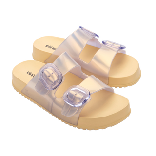 Mini Melissa Cozy Slide Kids - Pearl Yellow