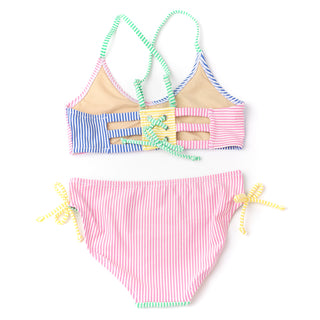 Shade Critters Tie Back Bikini - Multi Seersucker