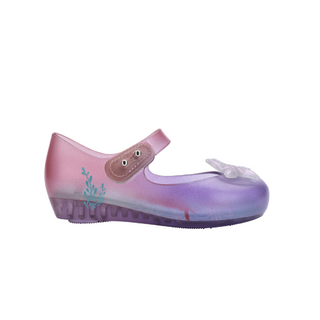 Mini Melissa Ultragirl + Little Mermaid BB - Clear / Purple / Pink, Grendene, Ariel, cf-size-10, cf-size-11, cf-size-12, cf-size-5, cf-size-6, cf-size-7, cf-size-8, cf-size-9, cf-type-shoes, 