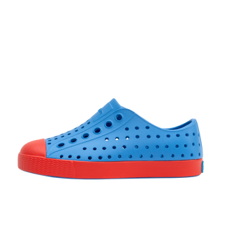 Native Jefferson Shoes - Resting Blue / Hyper Red, Native, cf-size-c4, cf-size-c6, cf-size-c7, cf-type-shoes, cf-vendor-native, Jefferson, Native, Native Blue, Native Child, Native Child Shoe