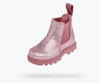 Native Kensington Treklite Glitter Kids Boot - Pink Glitter / Temple Pink, Native, Boot, Boots, cf-size-c10, cf-size-c11, cf-size-c12, cf-size-c13, cf-size-c6, cf-size-c7, cf-size-c8, cf-size