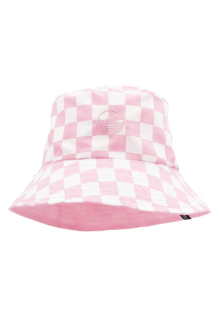 Feather 4 Arrow Suns Out Reversible Bucket Hat - Fairy Tale Pink